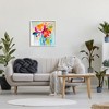 Stupell Industries Paint Drip Florals, 24" x 24" - 2 of 4