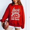 Simply Sage Market Women's Graphic Sweatshirt To The End Zone And Back - 2 of 4