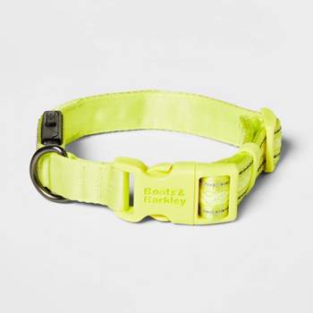 LED Rechargeable Dog Collar - Vibrant Lime Green - Boots & Barkley™