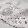 PiccoCasa Soft 100% Combed Cotton 600 GSM Highly Absorbent for Bathroom Shower Hand Towel Set - 4 of 4