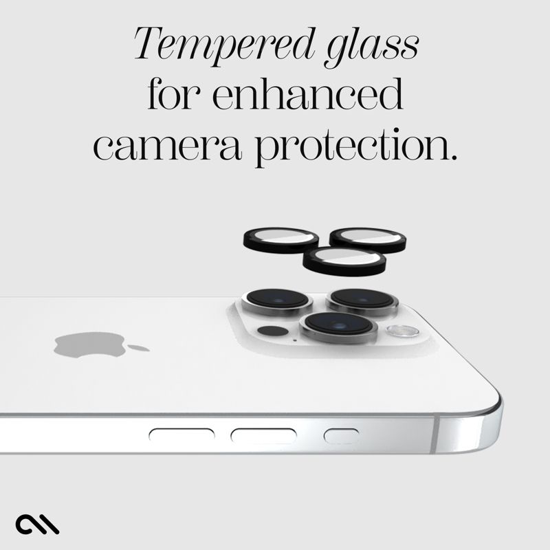 Case-Mate Camera Lens Protector Aluminum Rings for Apple iPhone 15 Pro and iPhone 15 Pro Max, 4 of 10