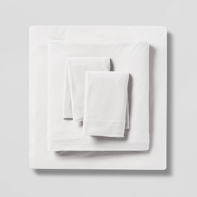 Queen Jersey Sheet Set White – Room Essentials™ – Target Inventory ...