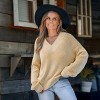 Women's Chic Off-Shoulder Striped Sweater - Cupshe - 2 of 4