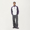 Anna-Kaci Active Men's Long Sleeve Quarter Zip Pullover with Color Block Panels and Stand Collar - 3 of 4