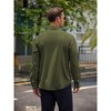 COOFANDY Men's Long Sleeve Casual Button Down Shirt for Men Summer Beach Wedding Shirt - 4 of 4