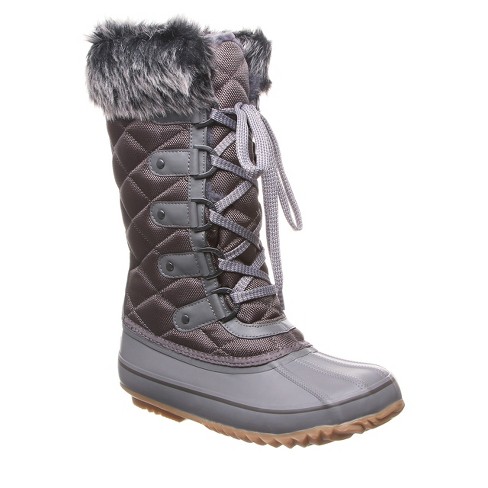 Bearpaw Women's Mckinley Boots | Gray Fog | Size 10 : Target