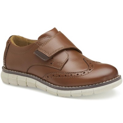 Johnston & Murphy Little Kid Holden Wingtip Dress Casual Boys Lace-Up Shoe