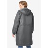 Woman Within Women's Plus Size Mid-Length Microfiber Parka - 3 of 4