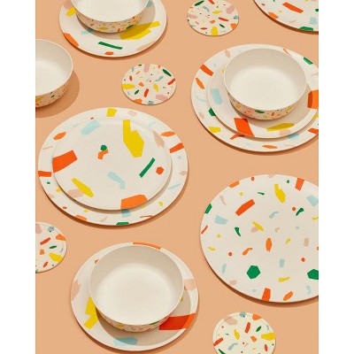 Poketo Bamboo Salad Plate Set - Thumbnail 3