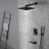 CASAINC 10" Shower System Sets 3 Function with Handheld Spray & Bathtub Spout - 3 of 3