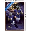 Trends International NFL Baltimore Ravens - Lamar Jackson 20 Framed Wall Poster Prints - 3 of 4