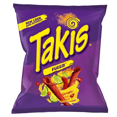 Barcel Takis Fuego Hot Chili Pepper & Lime Tortilla Chips - 4oz