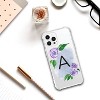 OTM Essentials Apple iPhone 15 Pro Monogram Clear Tough Edge Floral Case - 2 of 4