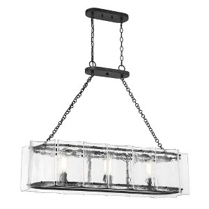 Savoy House Genry 3 - Light Chandelier in  Matte Black - 1 of 4