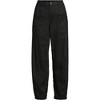Lands' End Women's Linen High Rise Pleated Barrel Leg Pants - 3 of 3