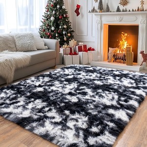 LOVEVOOK 5x7 Feet Area Rugs for Living Room Bedroom, Non-Slip Fluffy Soft Shag Rug, Plush Carpet for Home Dorm Decor Aesthetic - 1 of 4