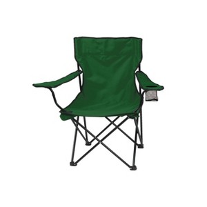 Caribbean Joe Quad Outdoor Portable Camp Chair - Hunter Green - 1 of 2