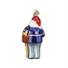 Old World Christmas Blown Glass Ornament for Christmas Tree, Postman Santa - 2 of 4
