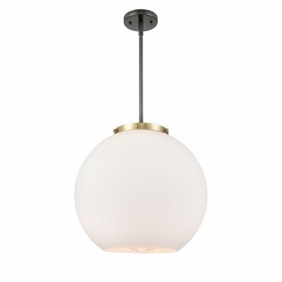 Athens - 1 Light Pendant In Industrial Style-16.38 Inches Tall and 15.75 Inches Wide