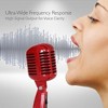 Pyle Classic Retro Dynamic Vocal Microphone, Vintage Style, Red, Includes 16' XLR Cable, High Output, Acoustic Pop Filter - 3 of 4