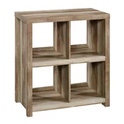 32" Homeplus 4 Cube Bookshelf Lintel Oak - Sauder