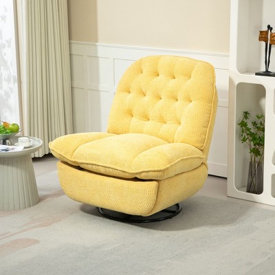 NicBex Chenille Glider Rocking Chair,Upholstered Swivel Recliner Chairs with High Backrest,Adjustable Cozy Rocking Chair,Nursing Chair for Bedroom
