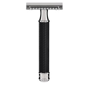 MÜHLE TRADITIONAL Black/Chrome Safety Razor (Closed Comb) - 1 of 1