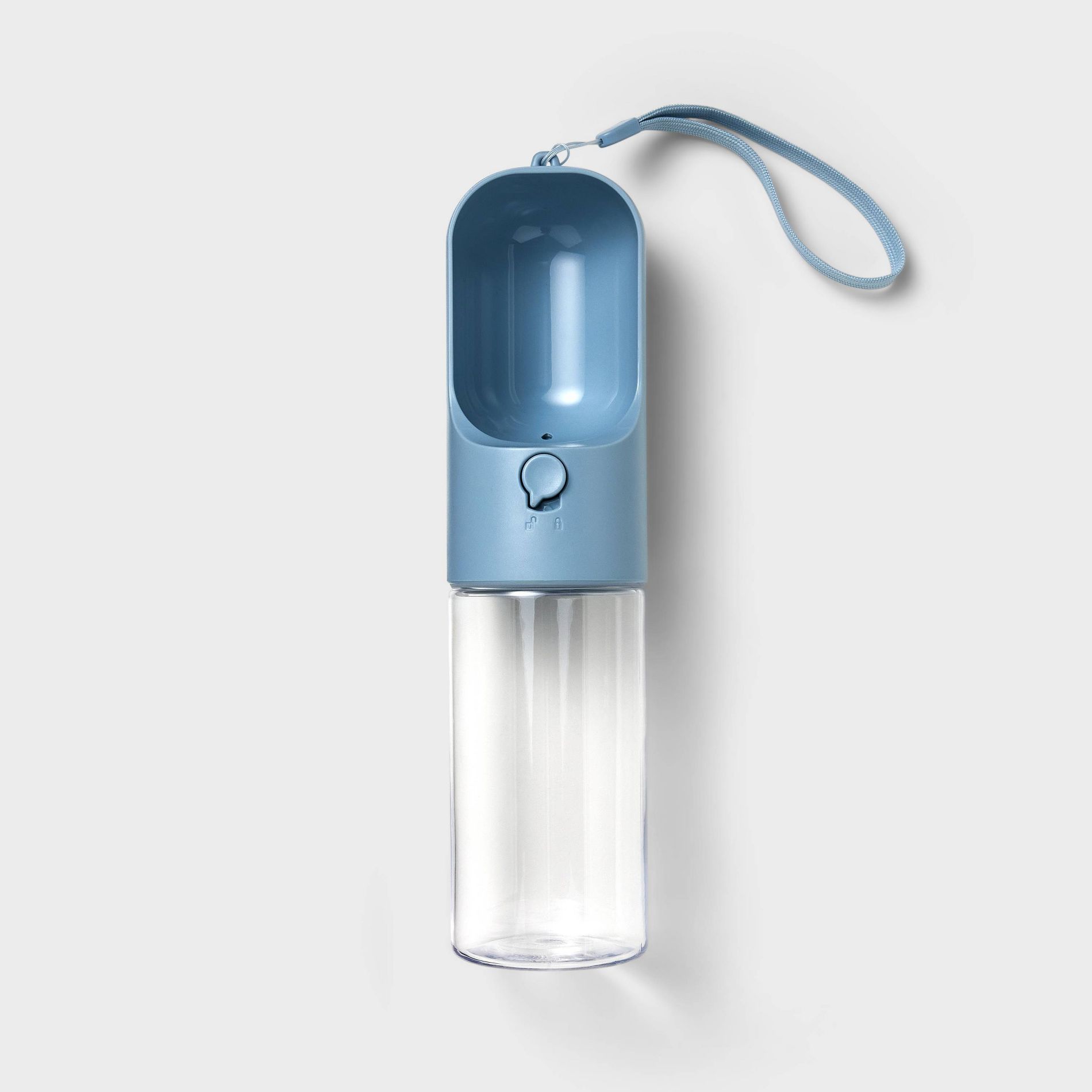 Dog Water Bottle - 14oz - Blue - Boots & Barkley™: Portable, BPA-Free, All Ages, Copolyester