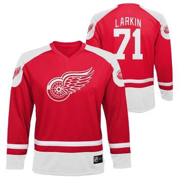 Men's Red Detroit Wings 2-Hit Long Sleeve T-Shirt Size: Small