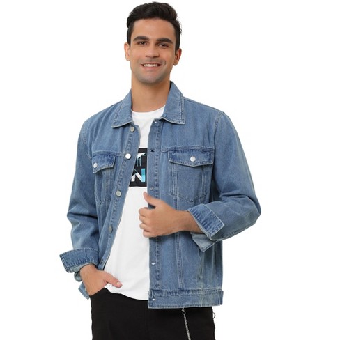 Target mens shop jean jacket