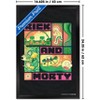 Trends International Rick And Morty: Season 8 - Panels Framed Wall Poster Prints - 3 of 4