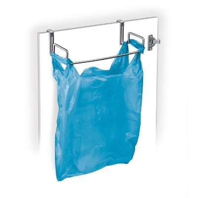 Lynk Over Cabinet Door Organizer - Bag Holder - Chrome