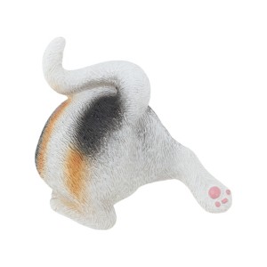 Unique Bargains Decorative Magnets Magnetic Fridge Irregular Shape Tricolor Cat Butt Synthetic Resin 1Pc - 1 of 3