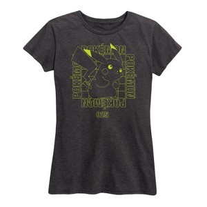 Women's - Pokémon - Battle Mode Short Sleeve Graphic T-Shirt - 1 of 4