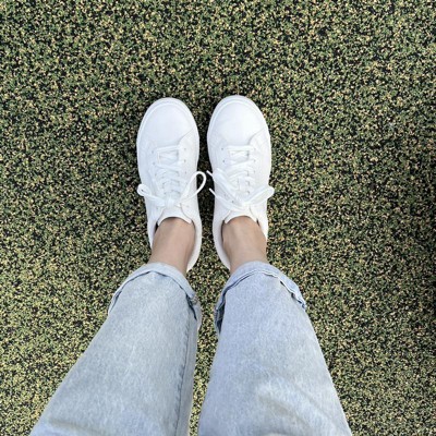 Women's Maddison Sneakers - A New Day™ White 7.5 : Target