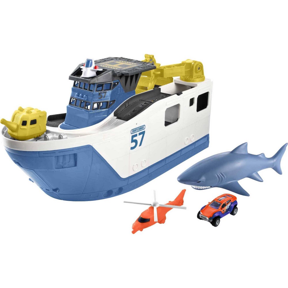 Photos - Toy Car Matchbox Marine Rescue Shark Ship 