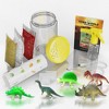 Dan&Darci Light-Up Dino World Terrarium Kit, Craft Kit for Kids, Birthday Gifts for Boys - 3 of 3