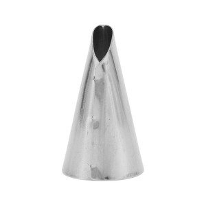 Unique Bargains Piping Tip Stainless Steel Silver Tone 0.7"x1.3" 1 Pcs - 1 of 3