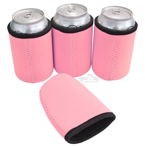 Thick Neoprene Can Cooler Beverage Insulator 4 Pack Assorted : Target