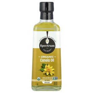 Spectrum Culinary Organic Canola Oil, Expeller Pressed, Refined, 16 fl oz (473 ml) - 1 of 4