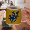 Southern Arkansas University Secondary Logo Ceramic Coffee Mug Novelty Gift Mugs for Coffee Tea and Hot Drinks 11oz White - 4 of 4