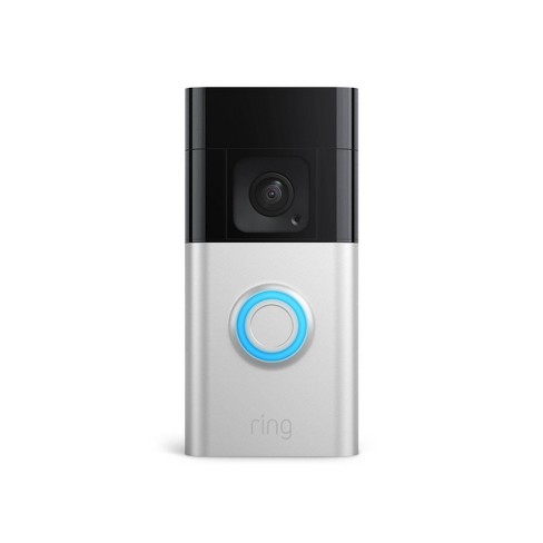 Wired or Battery-Powered Smart Wi-Fi Video Doorbell Camera with Motion