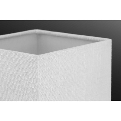 Metro Satin Brass Wall Sconce with Linen Shade