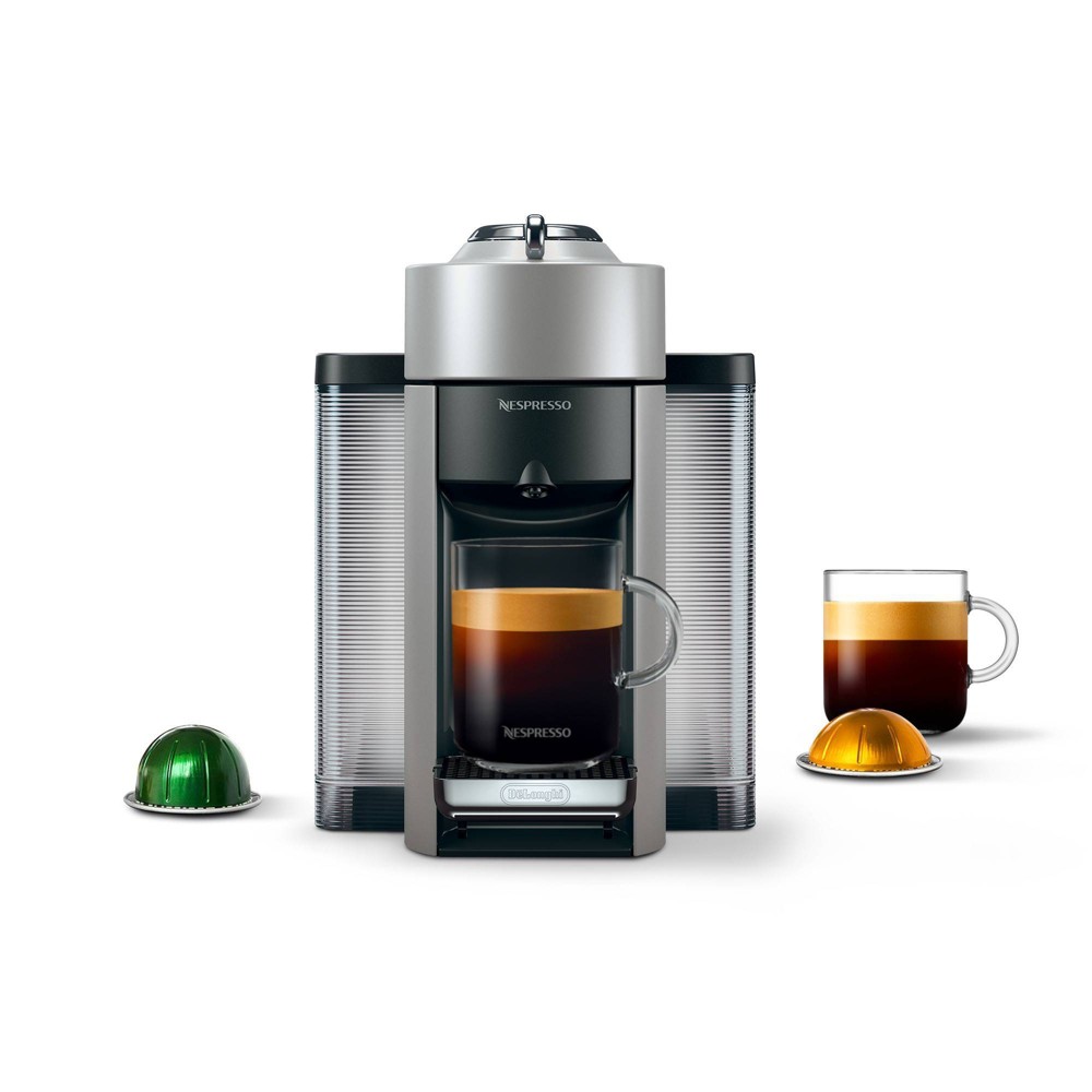 Nespresso Vertuo Coffee and Espresso Machine by De'Longhi, Silver