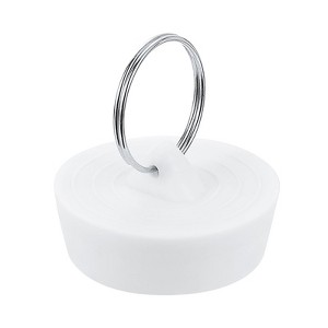 Unique Bargains Bathroom Kitchen Laundry Rubber Hanging Ring Sink Bathtub Drain Stoppers - 1 of 4