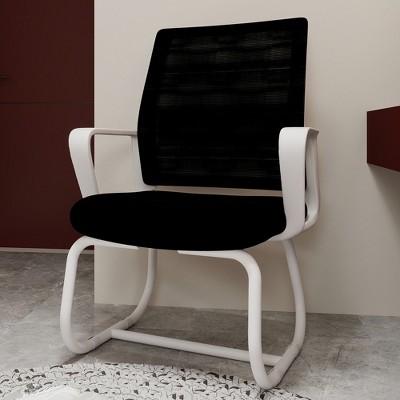 JUJABU Minimalist Modern Office Chair with Metal Frame, Soft Comfort, Home & Office Friendly