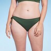 Women's Side-Tie Medium Coverage Hipster Bikini Bottom - Shade & Shore™ - image 4 of 4