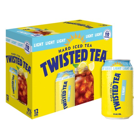 Twisted Tea Half and Half Hard Iced Tea - 12pk/12 fl oz Cans