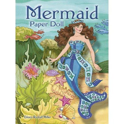 mermaid paper doll