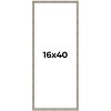 PosterPalooza | Panoramic Classic Modern Silver Frame - UV Acrylic, Foam Board Backing, Hanging Hardware - 2 of 4